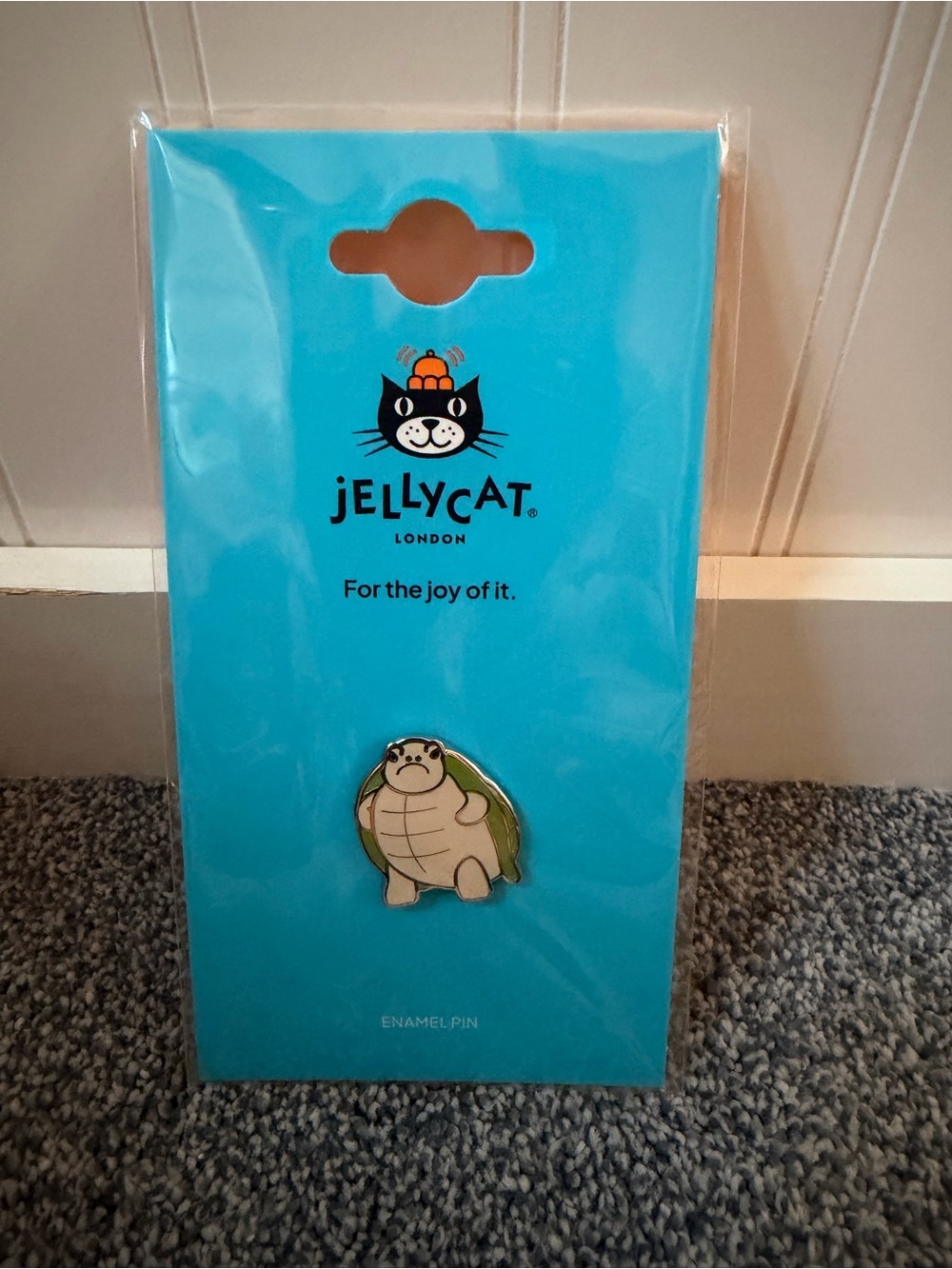 Jellycat Timmy Turtle Enamel Pin